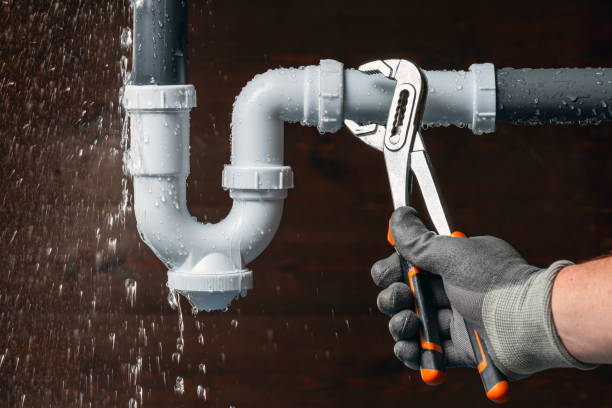 Professional Drain Cleaning technician working in Lee, MA